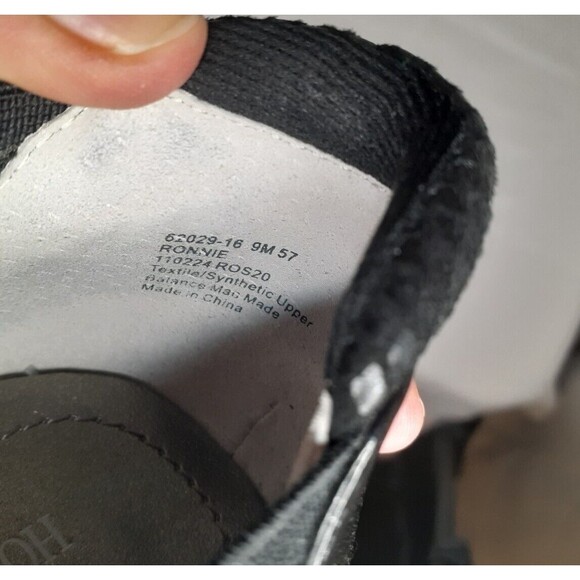 Ross Hommerson Ronnie Black Crackle Leather Ballet Flats Size 9 M - Picture 5 of 7